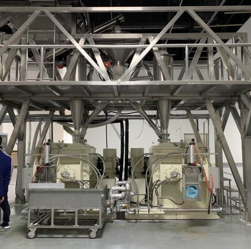 食品上料混合生產(chǎn)線